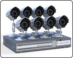 Комплект системы видеонаблюдения